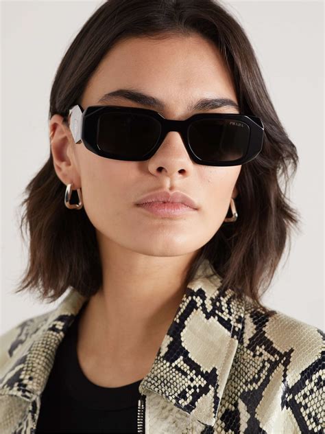 prada eyewear square frame sunglasses|original Prada sunglasses.